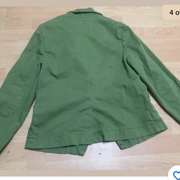 Cartonnier Anthropologie green kittery blazer 10 - Picture 4 of 4